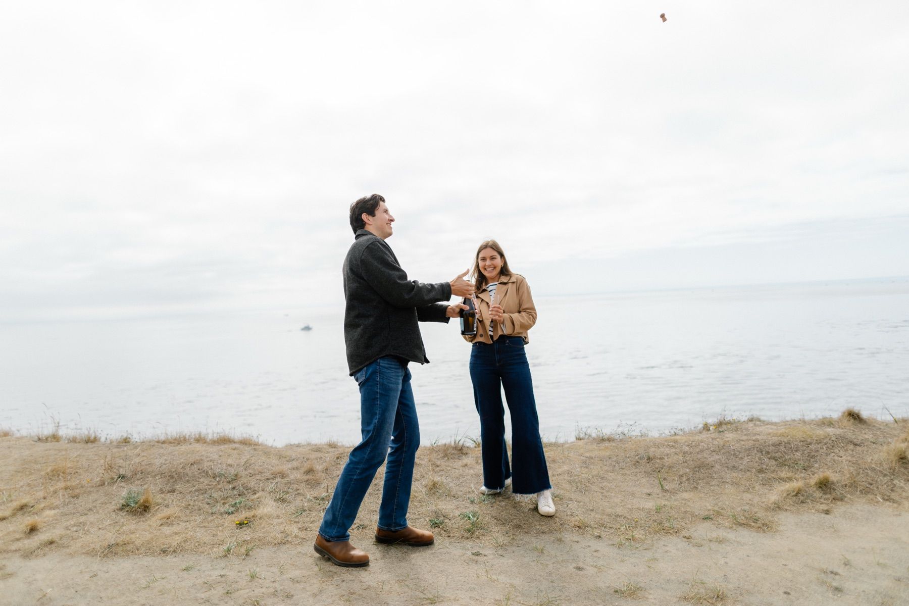 Ellie and Graham at Cattle Point, San Juan Island (13)