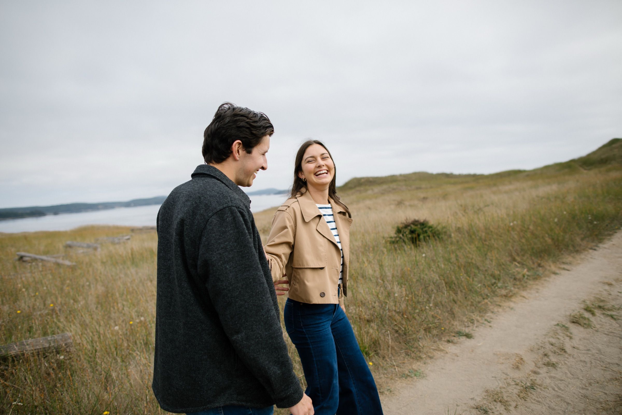 Ellie and Graham at Cattle Point, San Juan Island (9)