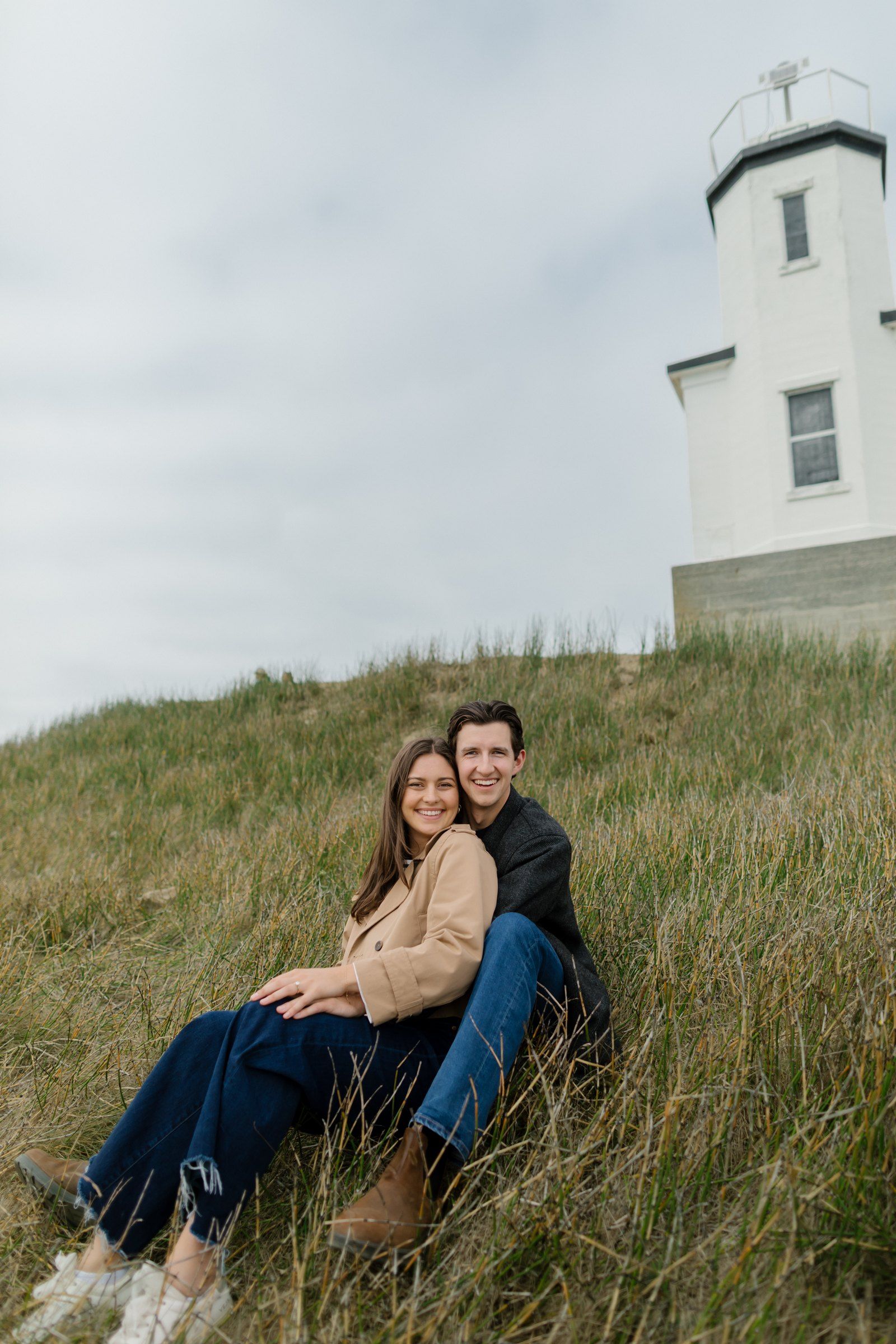 Ellie and Graham at Cattle Point, San Juan Island (11)
