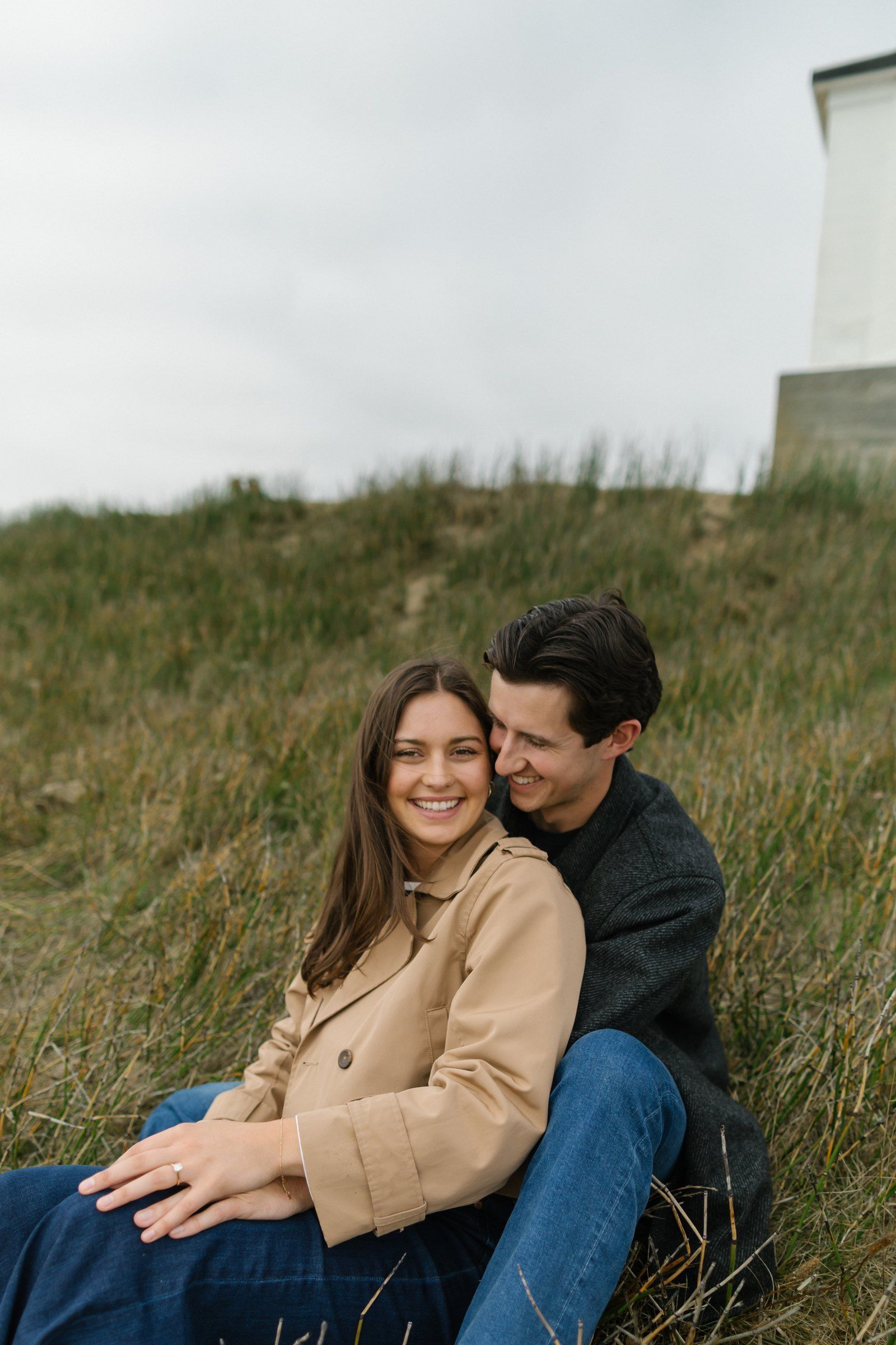 Ellie and Graham at Cattle Point, San Juan Island (3)