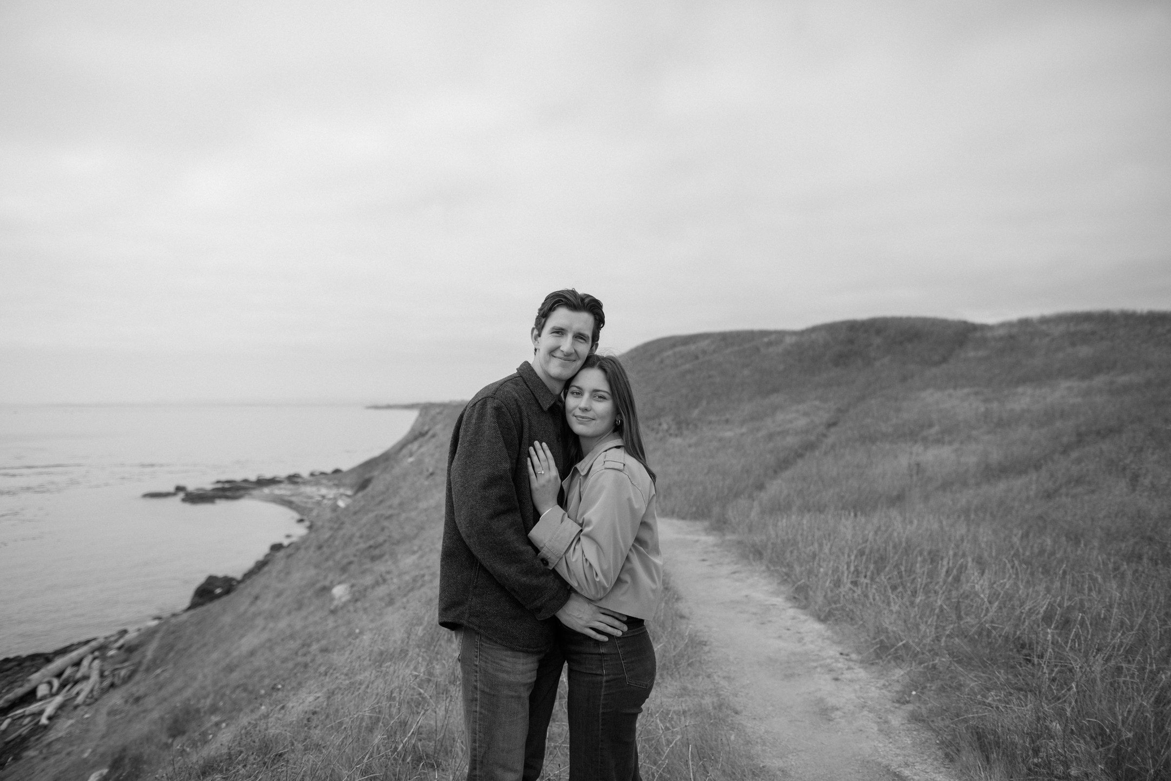 Ellie and Graham at Cattle Point, San Juan Island (8)